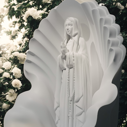 Combo 10" & 6" Virgin Mary Statue